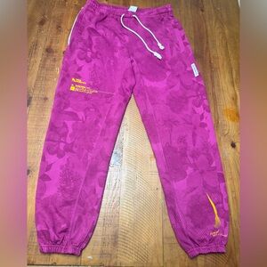 Nike Kids Magenta Floral Joggers